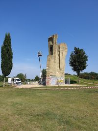 Erneuerung der Sicherungspunkte Turm Wolfen 1